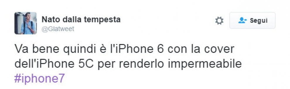 iPhone 7, "Se non stampa banconote non mi serve": l'ironia è social
