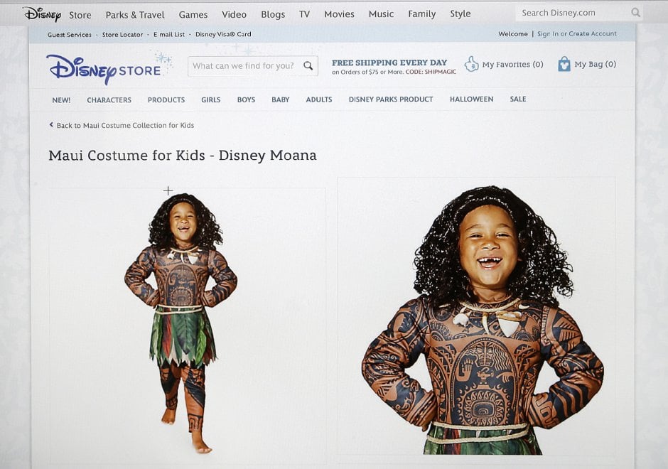 Disney ritira il costume di \