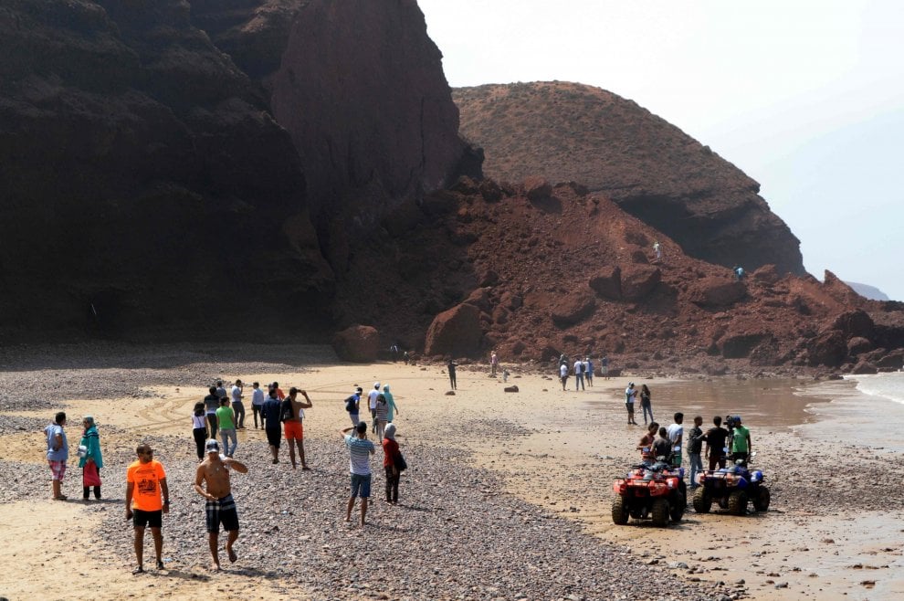 Crollato l'arco naturale di Legzira, meraviglia del Marocco