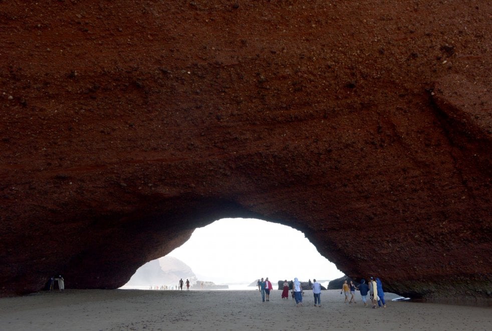 Crollato l'arco naturale di Legzira, meraviglia del Marocco