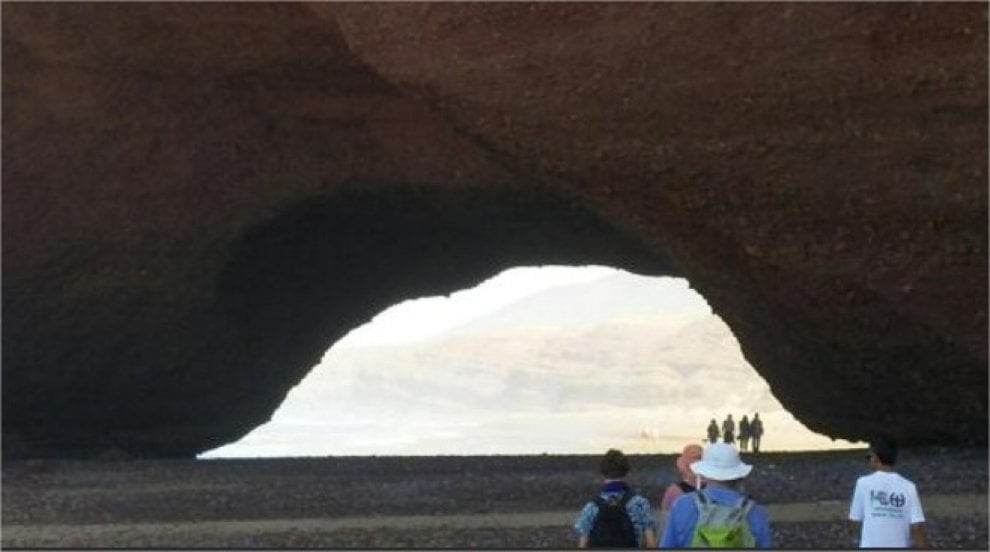 Crollato l'arco naturale di Legzira, meraviglia del Marocco