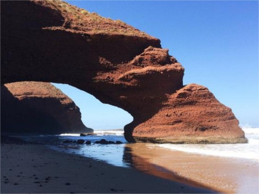 Crollato l'arco naturale di Legzira, meraviglia del Marocco