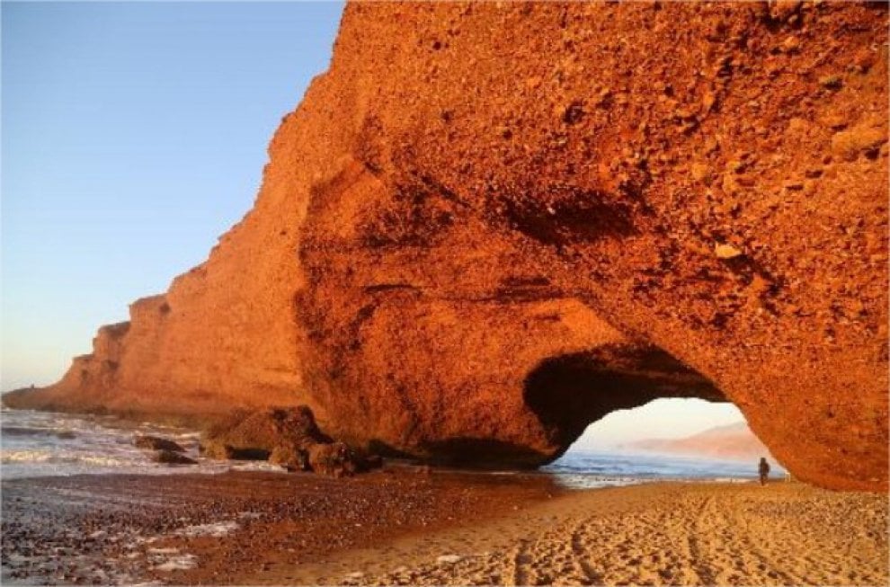 Crollato l'arco naturale di Legzira, meraviglia del Marocco