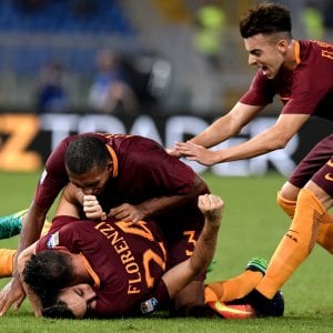 Roma-Inter 2-1, Dzeko e Manolas piegano i nerazzurri
