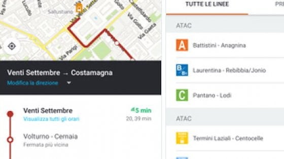 Moovit, la versione 5.0 per dispositivi Android