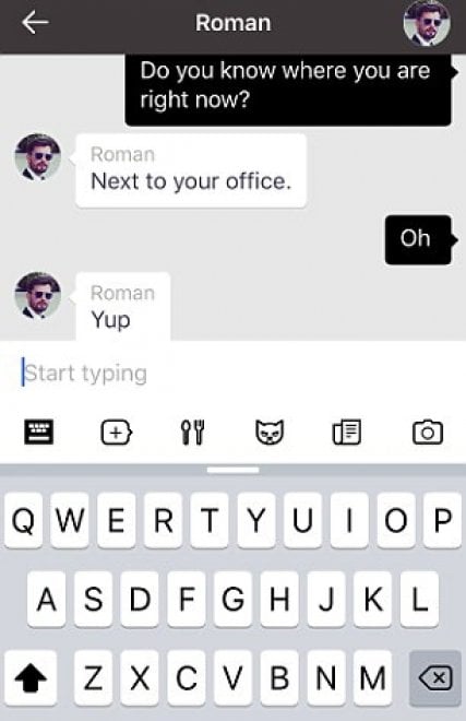 Il chatbot di Roman
