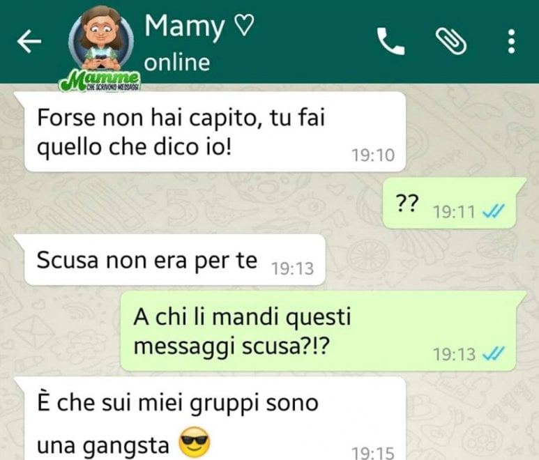 Che disastro i messaggi delle mamme su WhatsApp