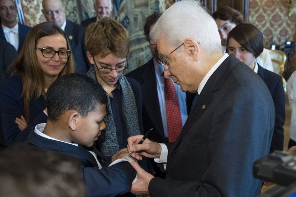 Il presidente Mattarella premia i campioni del clima