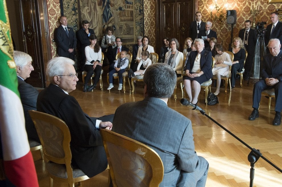 Il presidente Mattarella premia i campioni del clima