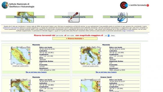 Terremoti, quante app: è una corsa contro il tempo