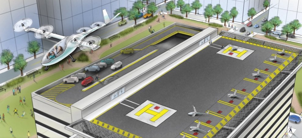 Uber sogna le auto volanti