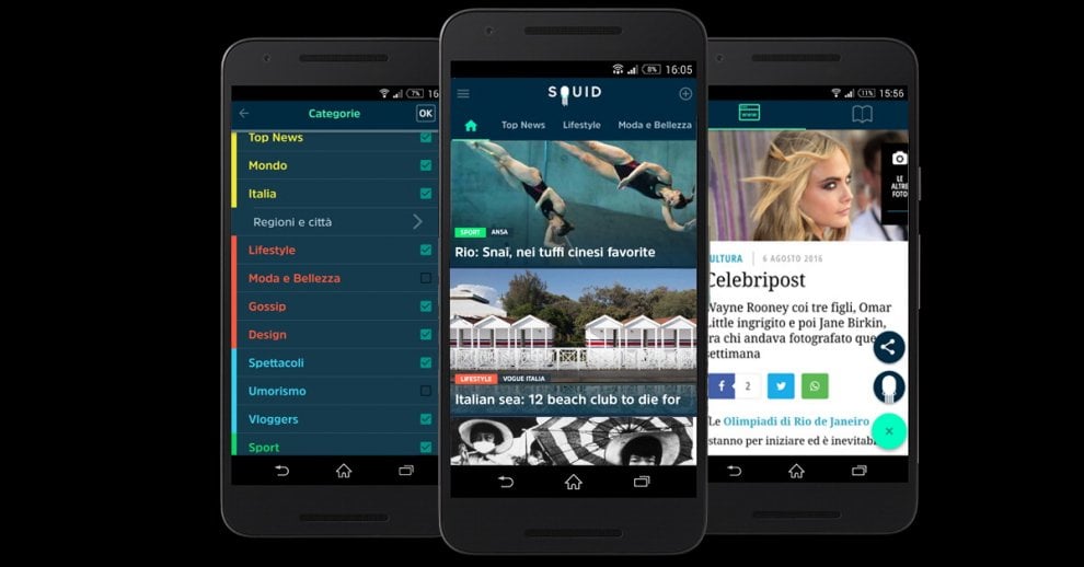 Non solo Squid: app per le notizie ''su misura''