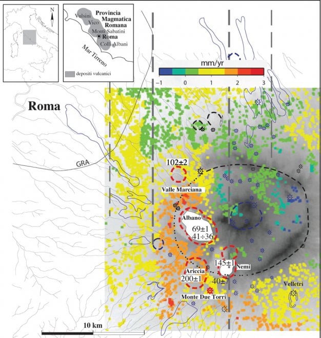 Il vulcano di Roma visto da satellite - la Repubblica