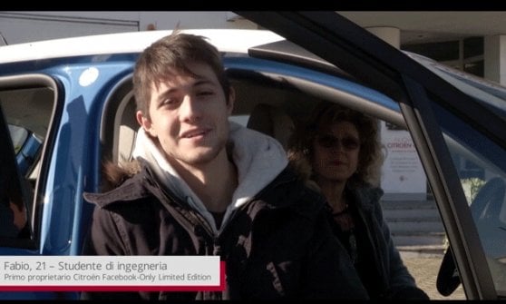 Nuova Citroën C3 Facebook Only Limited Edition, ecco preziosa la numero 1