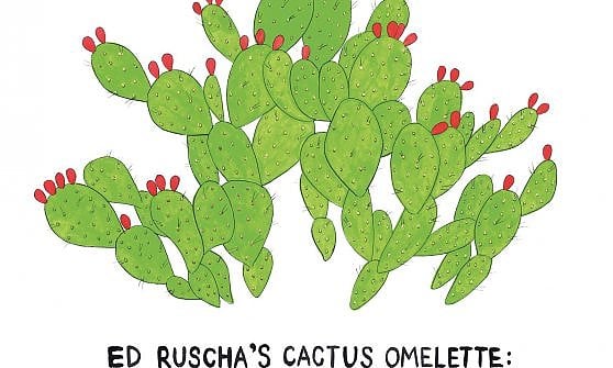Una delle illustrazioni del libro. In alto la copertina