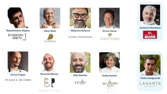 Ristoranti italiani tre stelle Michelin: otto in Italia e due all'estero