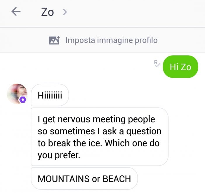 Ecco Zo: la nuova chatbot smart di Microsoft