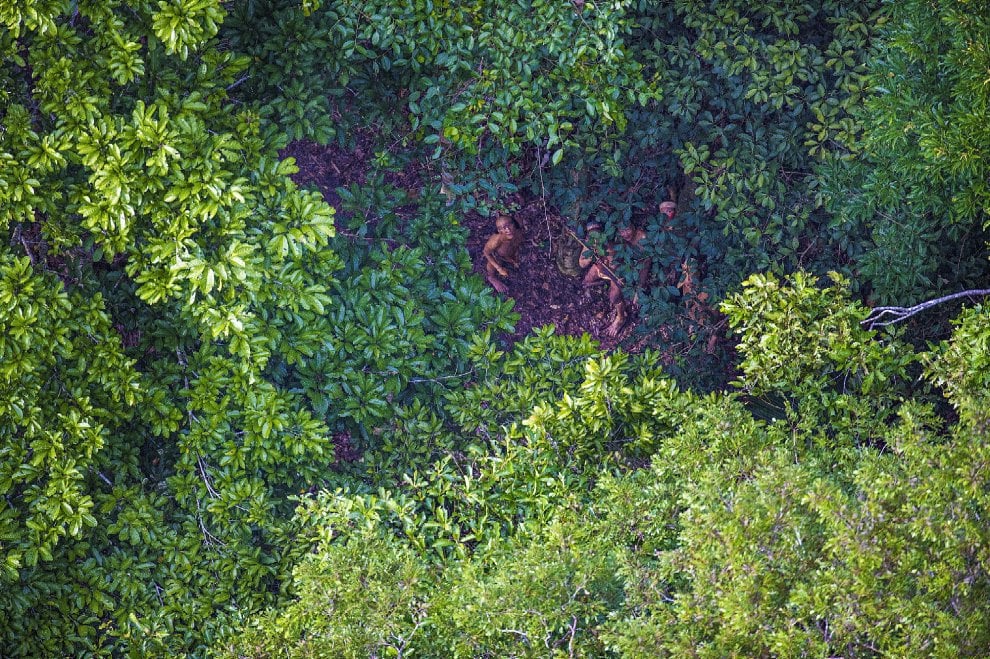 Brasile, frecce contro l'elicottero: le foto della tribù isolata mai entrata in contatto con il nostro mondo 