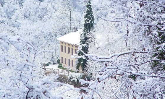 &nbsp;Suggestiva visione invernale dello Spinechile Resort a Schio ( foto: Spinechile Resort)&nbsp;