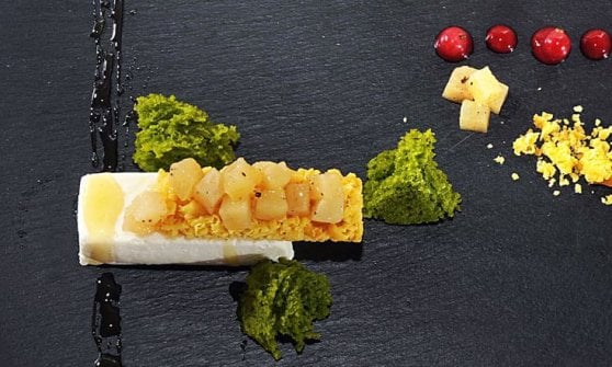 &nbsp;Tartare di astice, finocchi marinati e spuma di wasabi (Ricetta e foto di: Ristorante Tivoli)