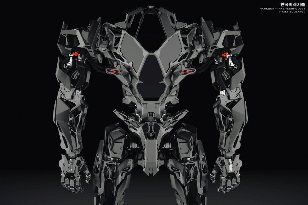 A metà tra RoboCop e Transformer: i robot di Vitaly Bulgarov
