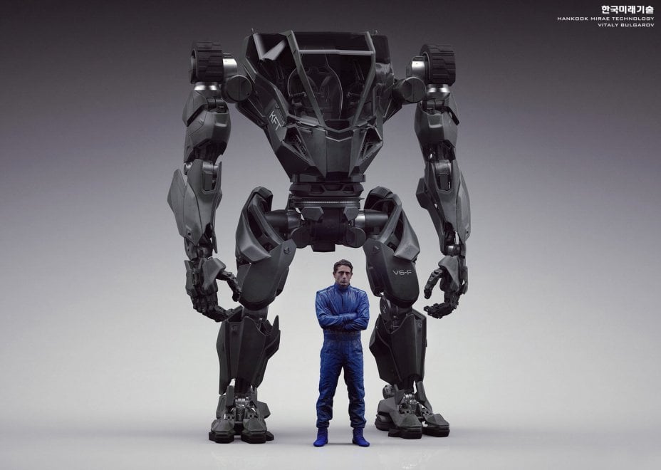 A metà tra RoboCop e Transformer: i robot di Vitaly Bulgarov
