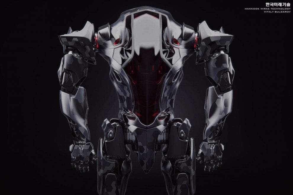 A metà tra RoboCop e Transformer: i robot di Vitaly Bulgarov
