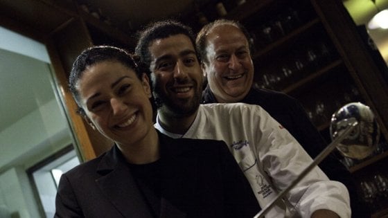 Valentina, Valerio e Lanfranco Centofanti (foto tratte dal sito del locale)