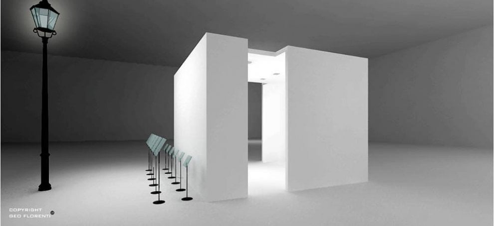 Geo Florenti, l'artista della "eco-luce" col suo CUBO al MoMa