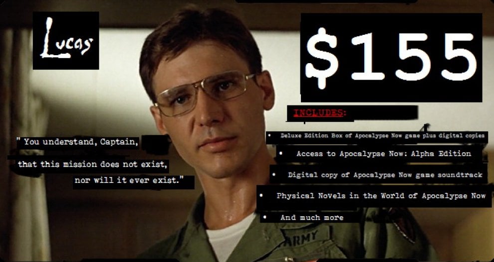 Arriva il gioco di Apocalypse Now su Kickstarter