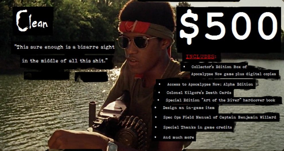 Arriva il gioco di Apocalypse Now su Kickstarter
