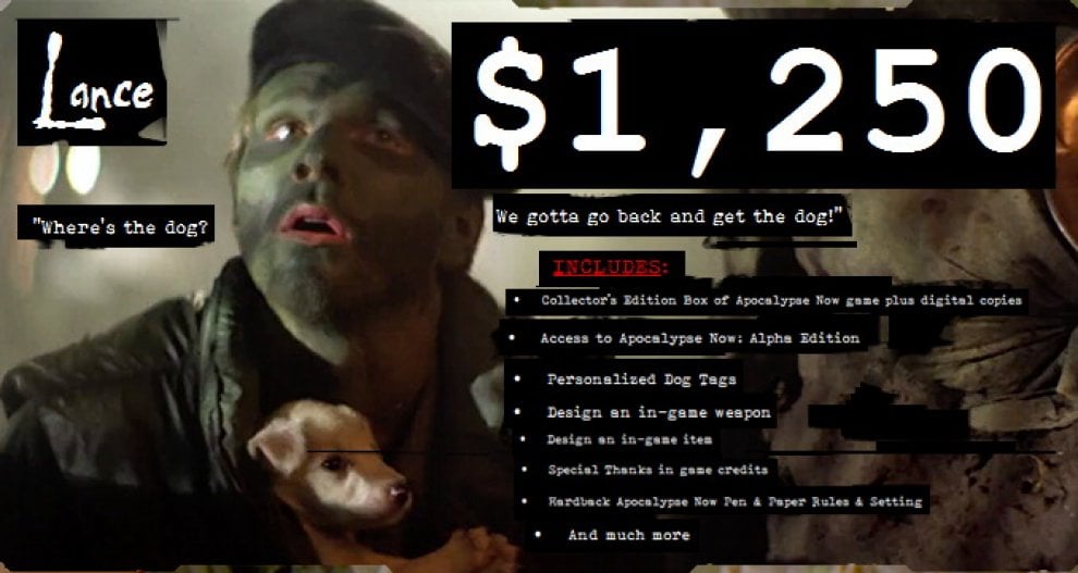 Arriva il gioco di Apocalypse Now su Kickstarter