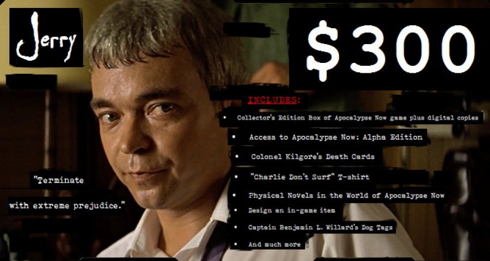 Arriva il gioco di Apocalypse Now su Kickstarter