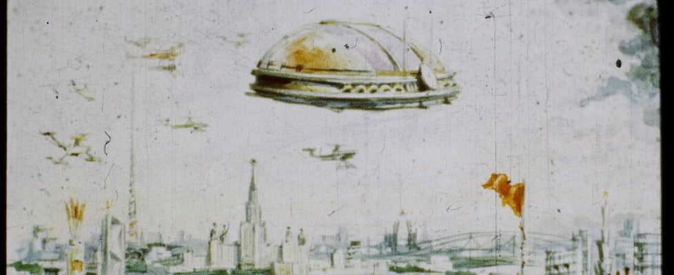 Robot, meteo on demand e videochat: l'Urss del 2017 immaginata da due artisti nel 1960