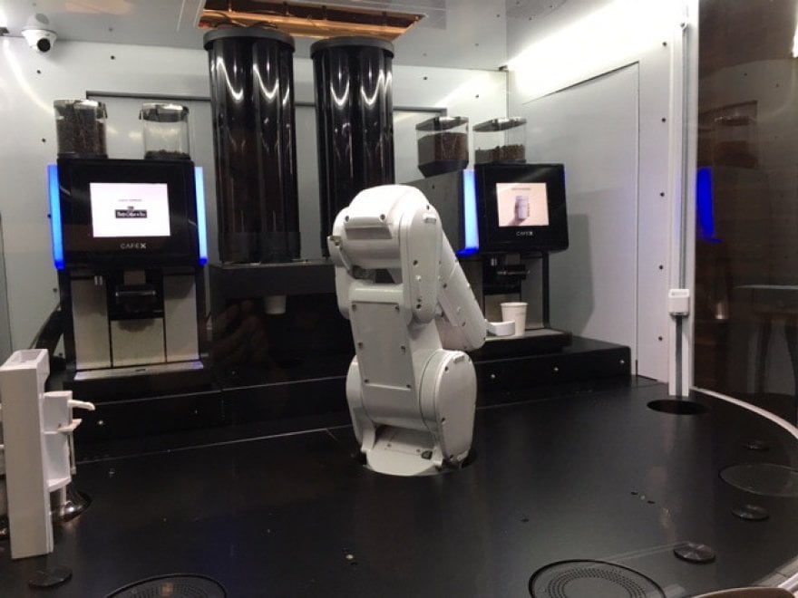 Café X, il bar robot di San Francisco