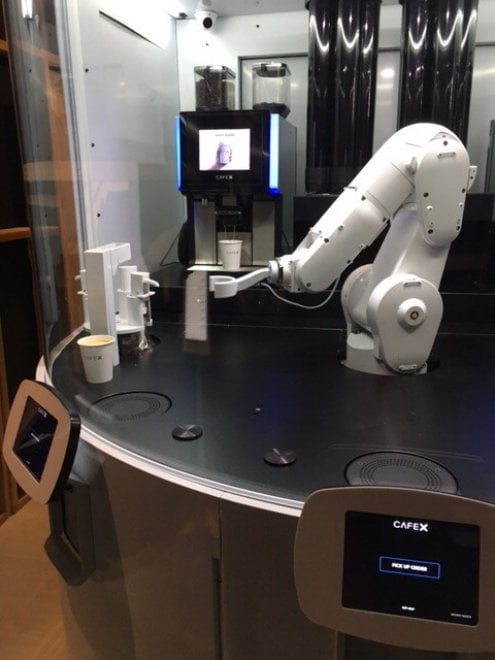 Café X, il bar robot di San Francisco