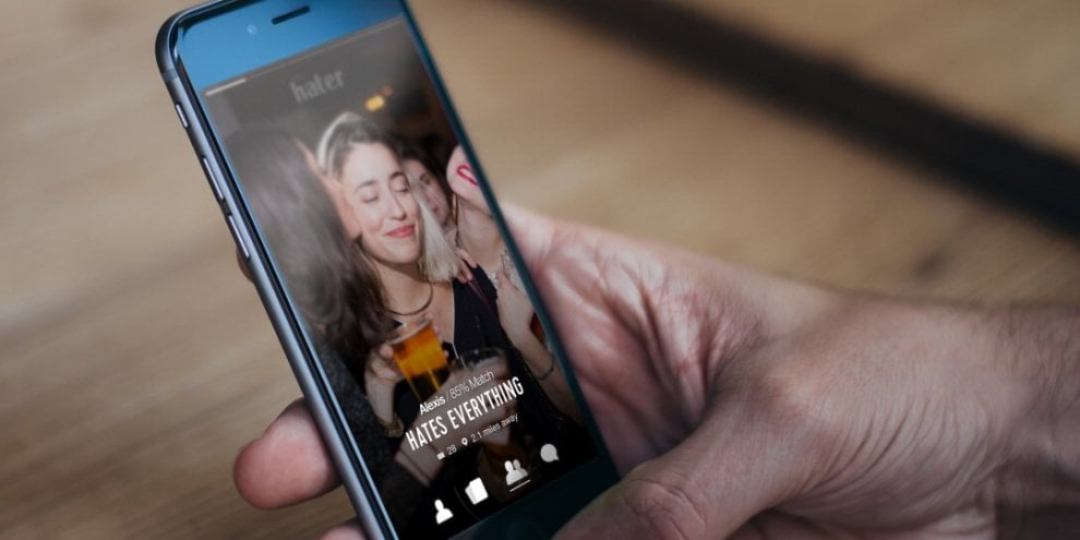 Hater, l'app che capovolge il dating: a unire è l'odio