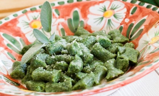 Gnocchetti di pane e borragine (foto Stefano Caffarri)