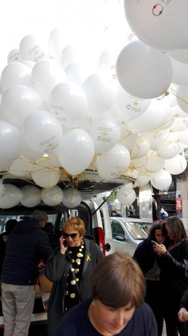 I palloncini contro il cancro infantile
