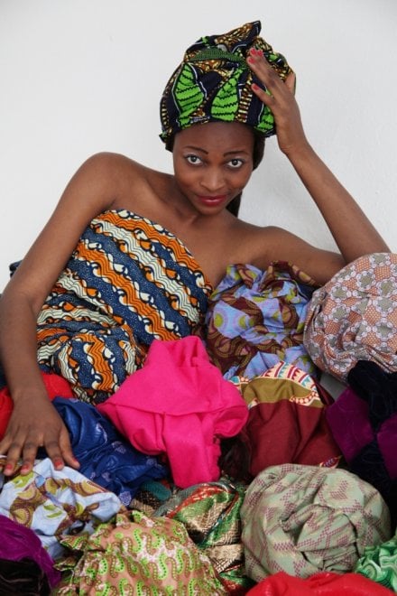 Un turbante africano dopo la chemio 