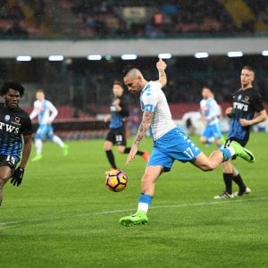 Le pagelle di Napoli-Atalanta: Hamsik non pervenuto, Caldara mattatore