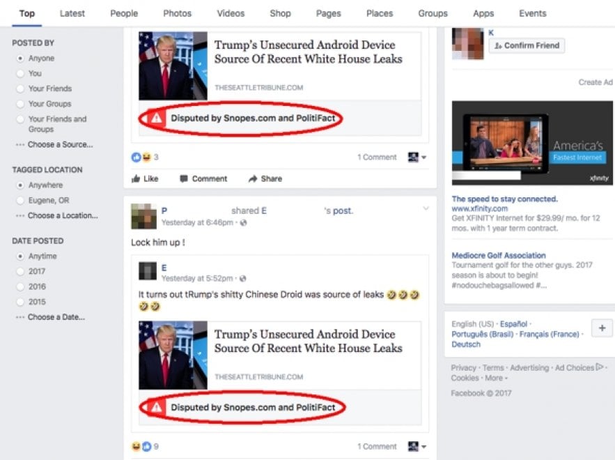 Facebook, un mese di novità