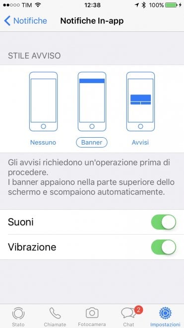 WhatsApp, come gestire le notifiche