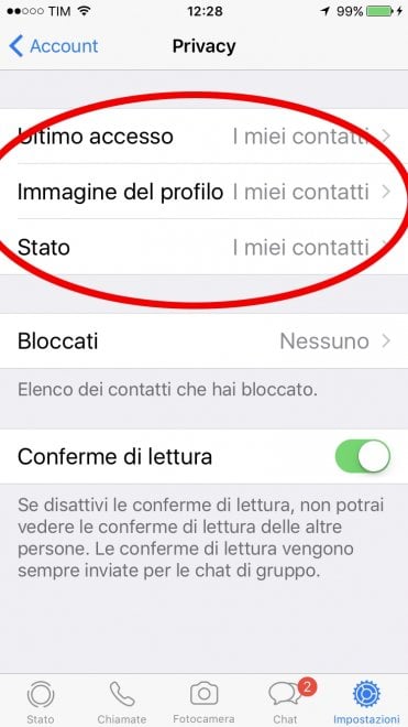 WhatsApp, come gestire le notifiche