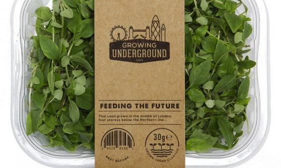 Uno dei prodotti della Growing Underground