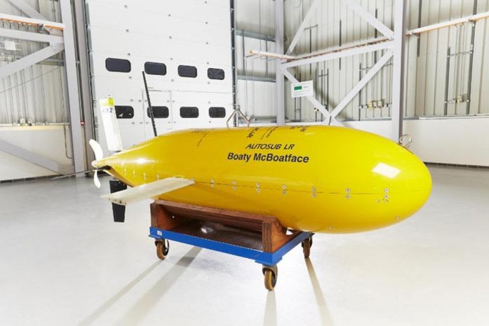 Boaty McBoatface, il sottomarino giallo che esplorerà l'Antartide
