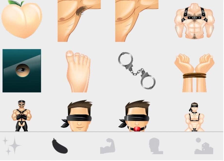 Le nuove 'gaymoji' di Grindr