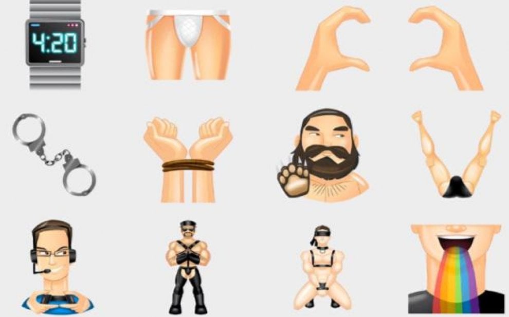 Le nuove 'gaymoji' di Grindr