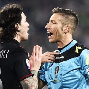 Minacce all'arbitro di Juventus-Milan, indaga la polizia