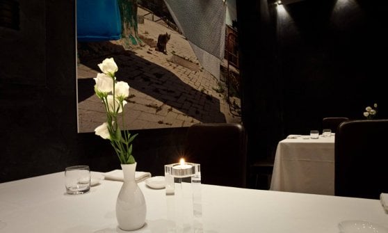 Ristorante La Madia, dettaglio della sala